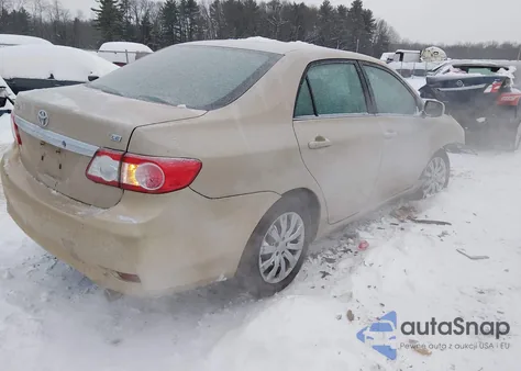 2013 Toyota Corolla Le из США, поврежденный, VIN 2T1BU4EE3DC957629